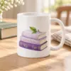 Book Break Ceramic Mug — lifestyle view