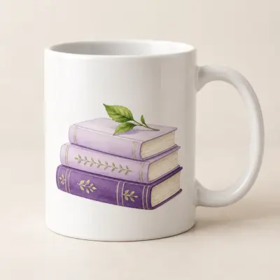 Book Break Ceramic Mug — main product view