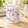 Tiny Celebration Ceramic Mug — lifestyle view