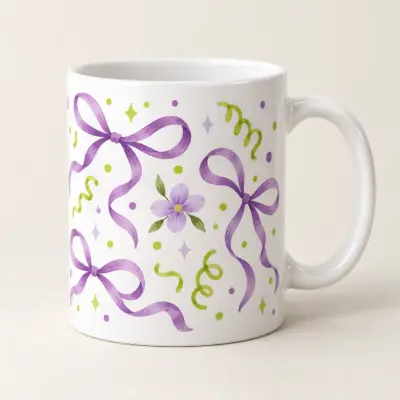 Tiny Celebration Ceramic Mug — main product view