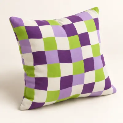 Sofa Sidekick Square Throw Pillow — alternate detail view