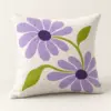 Daisy Duo Square Throw Pillow — main product view