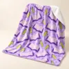 Book Nook Velveteen Plush Blanket — alternate detail view
