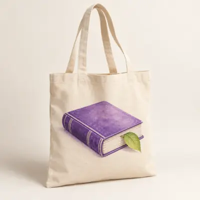 Weekend Reader Natural Cotton Tote — main product view
