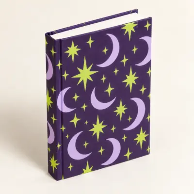 Midnight Ideas Matte Hardcover Journal — alternate detail view