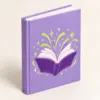 Little Plot Twist Matte Hardcover Journal — alternate detail view