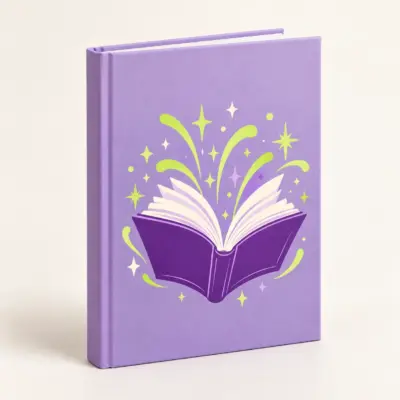 Little Plot Twist Matte Hardcover Journal — main product view