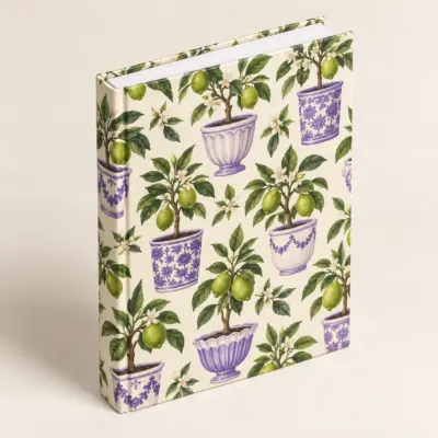 Plant Notes Matte Hardcover Journal — alternate detail view