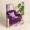 Reading Corner Stretched Canvas Print — alternate detail view