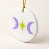 Moon Bestie Ceramic Keepsake Ornament — alternate detail view