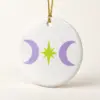 Moon Bestie Ceramic Keepsake Ornament — main product view