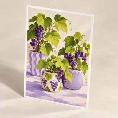 Plant Party Matte Art Poster — alternate detail view