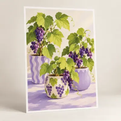 Plant Party Matte Art Poster — main product view