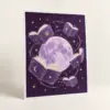 Reader Orbit Matte Art Poster — main product view