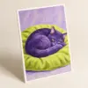 Catnap Club Matte Art Poster — alternate detail view