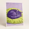 Catnap Club Matte Art Poster — main product view