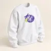 Sleepy Cat Printed Crewneck Sweatshirt — alternate detail view